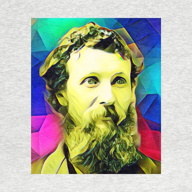 John Muir Colourful Portrait | John Muir Artwork 6 by JustLit